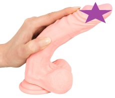 Medical Silicone - 假阳具带球 21 厘米 照片