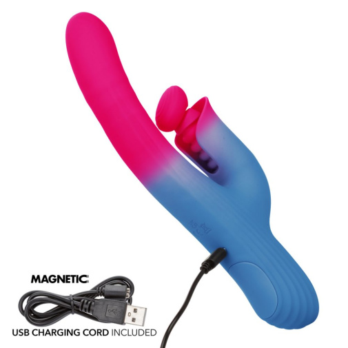 CEN - Elation Thrusting Dual Stimulator - Blue/Pink 照片