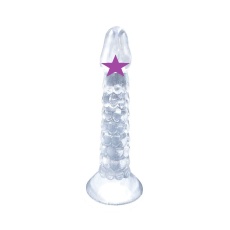 A-One - 鳞状假阳具 中码 - 透明 照片