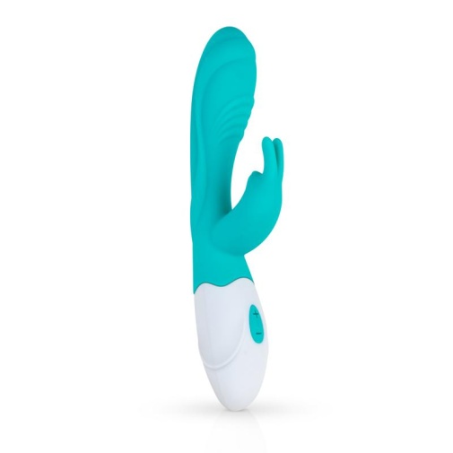 Good Vibes Only - Leda Rabbit Vibrator - Blue photo