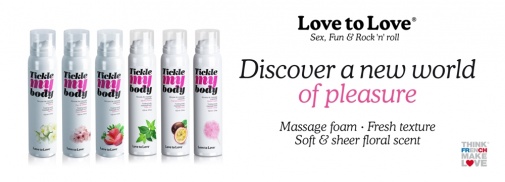 Love to Love - Massage Foam Fresh Mint - 150ml photo