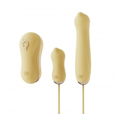 Zalo - Unicorn APP Massager Set - Lemon Yellow photo