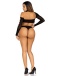 Leg Avenue - Lead The Way Asymmetrical Body - Black photo-6