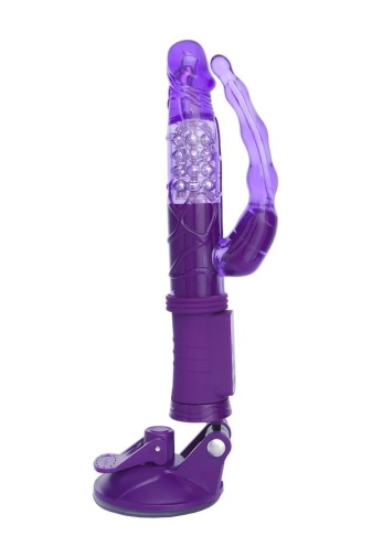 A-Toys - High-Tech Fantasy Double Vibrator - Purple photo
