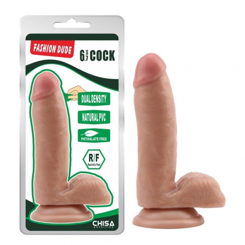 Chisa - Fashion Dude 6.7″ 假陽具 - 肉色 照片
