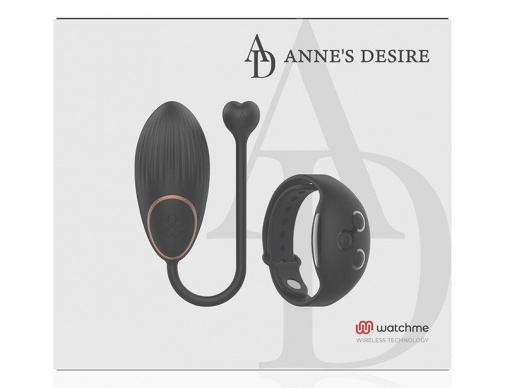 Anne's Desire - Vibro Egg Wirless Watchme - Black photo