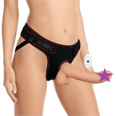 Lovetoy - 8.5" Vibro Easy Strapon Set w Balls photo