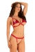 Obsessive - Rubinesa Set - Red - L/XL photo