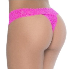 Mapale - 99 Peek-A-Boo Thong - Pink - M photo