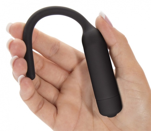 Lovetoy - Lovetoy - 矽胶震动尿道扩张器 - 黑色 照片