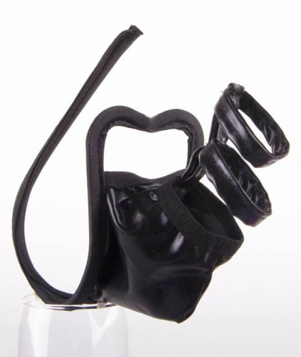 Ohyeah - Male C-String Harness - Black photo