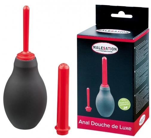 Malesation - de Luxe 后庭灌洗器 - 黑色 照片