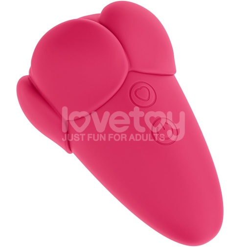 Lovetoy - Flicker Clitoral Vibrator - Pink photo