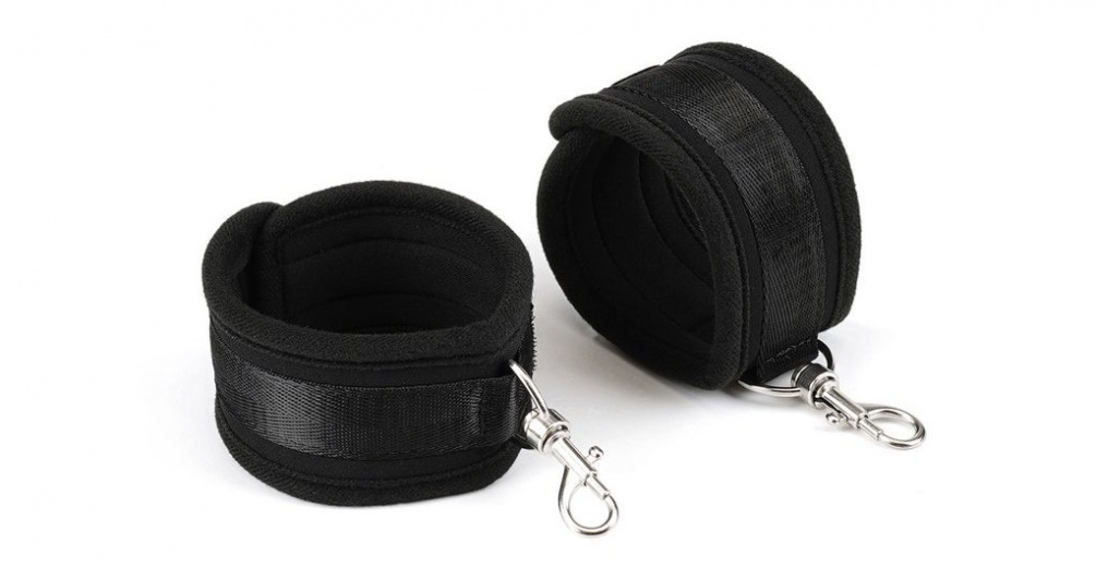 Featuring almost all of the basics of BDSM fantasies, Bound ... Liebe Seele - Bound You Bondage Set 12pcs - Black photo-6