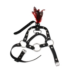 Kiotos - Head Harness w Feather photo