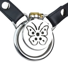 FAAK - Butterfly Chastity Cage 45mm w Belt photo