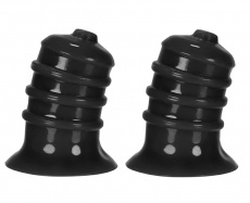 Hunkyjunk - Elong Nipple Suckers - Black photo
