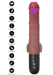 Hidden Desire - Inferno Realistic Wiggling Vibrator - Flesh photo