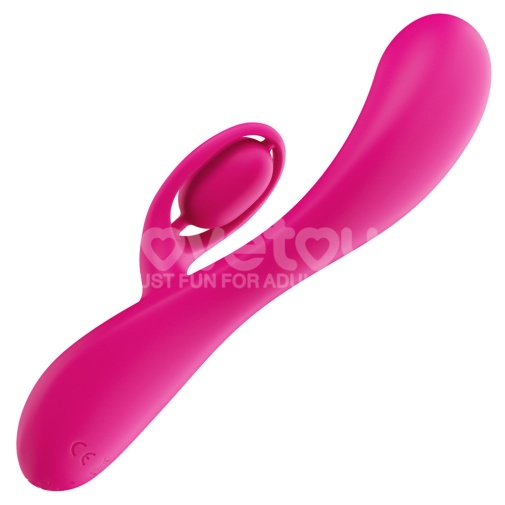 Lovetoy - Orbit Rabbit Vibrator - Pink photo