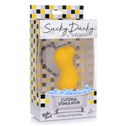 Inmi - Shegasm Sucky Ducky Clit Stimulator - Yellow photo