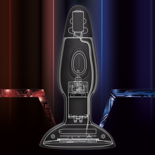 CEN - Bionic Dual Pulsating Plug - Black photo