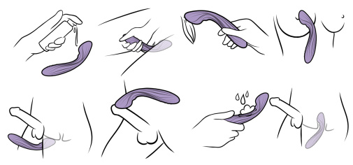 SVAKOM - Margot APP G-spot Vibrator - Lilac Swirl photo