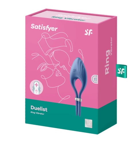 Satisfyer - 情侣共震环 - 深蓝色 照片