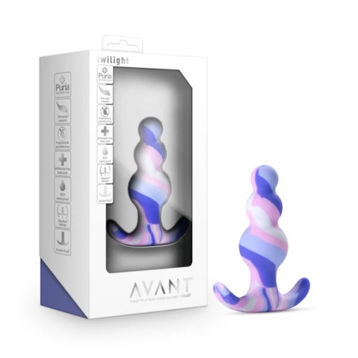Avant - Twilight  Anal Plug - Blue photo