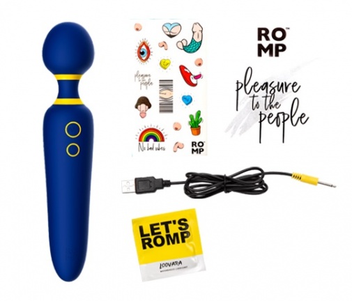 Romp - Flip 强力震动按摩棒 - 蓝色 照片