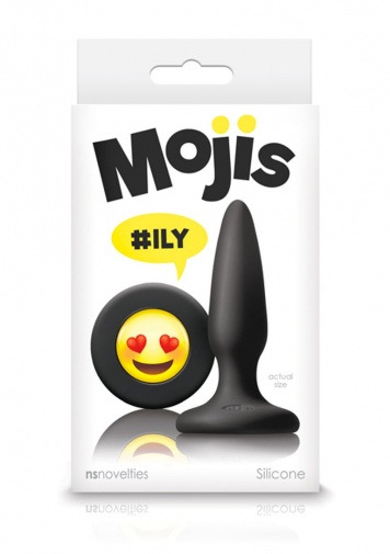  NS Novelties - Mojis ILY 迷你后庭塞 -黑色 照片