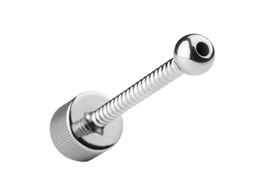 MT - Threaded Marquise Penis Plug 8mm photo