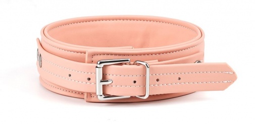 Liebe Seele - Organosilicon Collar w Leash - Pink photo