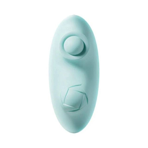 Erocome - 海馬座 APP 控制 迷你震動器 - 藍色 照片
