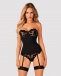 Obsessive - Editya Corset - Black - M/L photo-3