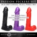Master Series - Passion Peckers 阳具形低温蜡烛 套装 照片-3