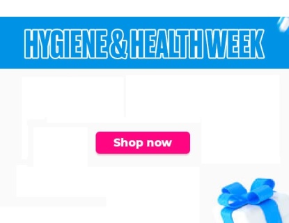 Explore Our Hygiene & Health Week Deals! Explore Our Hygiene & Health Week Deals!