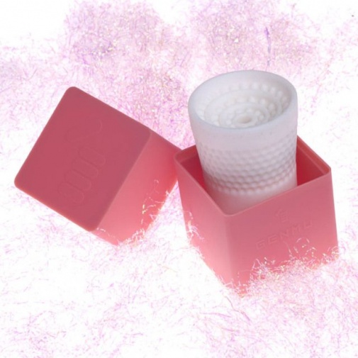 Genmu - G-Maze Capsule Masturbator - Pink photo