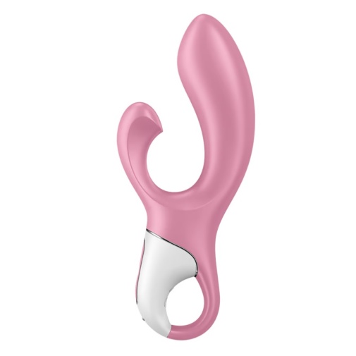 Satisfyer - Air Pump 兔子震動棒 - 粉紅色 照片