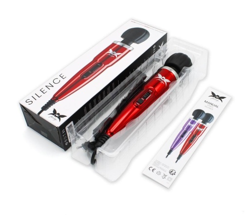 Pixey - Silence Massager - Cherry photo
