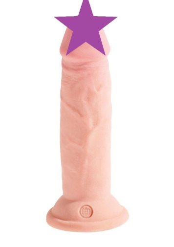 King Cock - 三倍密度假阳具 6" - 肉色 照片