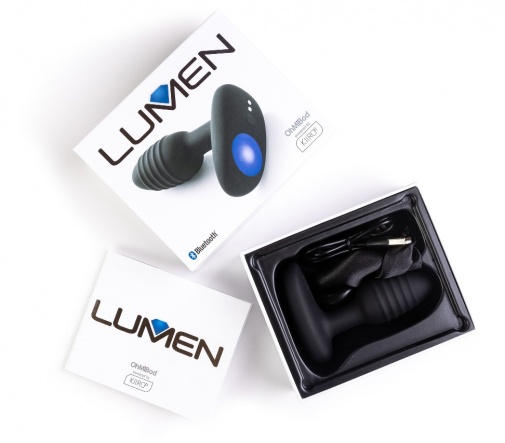 Kiiroo - OhMiBod Lumen - App控制后庭塞 - 黑色 照片