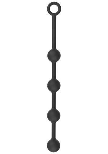 Hidden Desire - Heavy Anal Beads XL - Black photo
