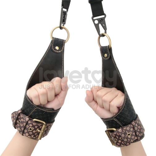Lovetoy - Rebellion Reign Mattress Restraint - Black photo