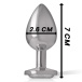 Intense - Metal Gem Plug S - Clear photo-4