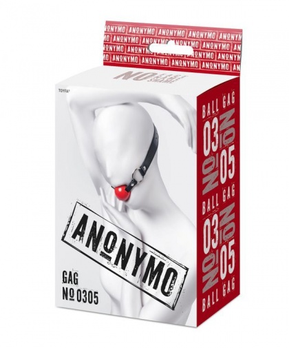 Anonymo - 球形软口塞  - 红色 照片