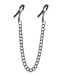 NS Novelties - Bound DC2 Nipple Chain Clamps - Gunmetal photo
