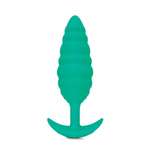 B-Vibe - Twist Texture Plug - Green photo