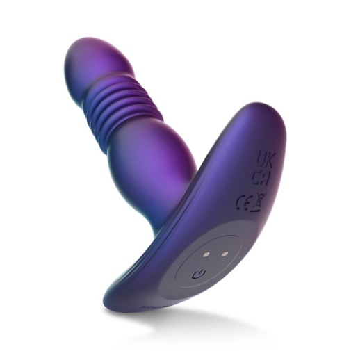 Hueman - Thrusting Butt Plug - Purple photo