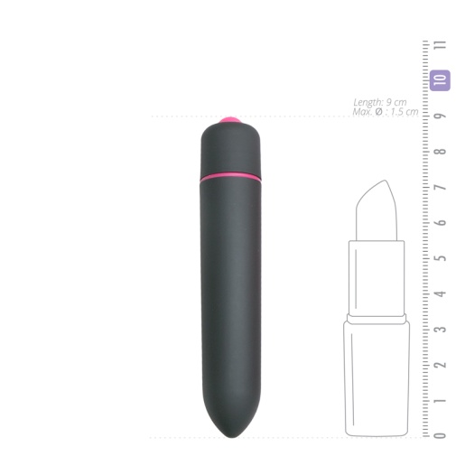 Easytoys - 10 Speed Bullet Vibrator - Black photo