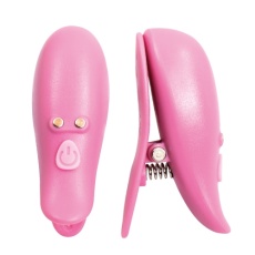 ToysHeart - Chikuki Vibro Nipple Clamps - Pink 照片